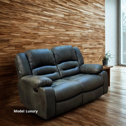 كنبة ريكلاينر ثنائية (Luxury) – يدوي
