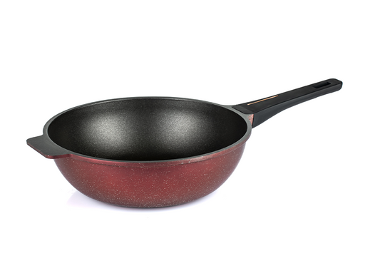 مقلاية ووك 30 سم جرانيت 4 مم