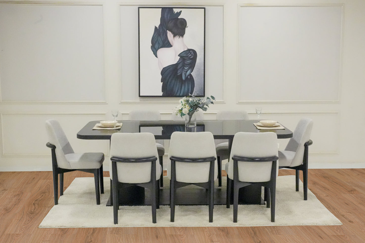 غرفة سفرة مدريد 8 كراسي