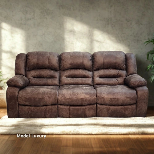 كنبة ريكلاينر ثلاثية (Luxury) – كهربية