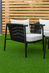 طقم انتريه الومينيوم بلاك