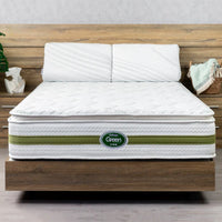 Green pillowtop مرتبة