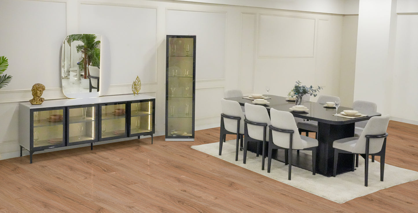 غرفة سفرة مدريد 6 كراسي