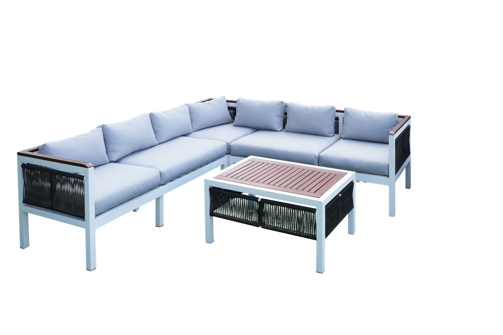 طقم ركنه اوركيد الومينيوم