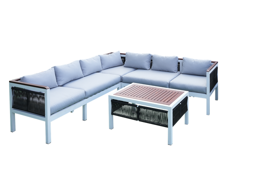 طقم ركنه اوركيد الومينيوم